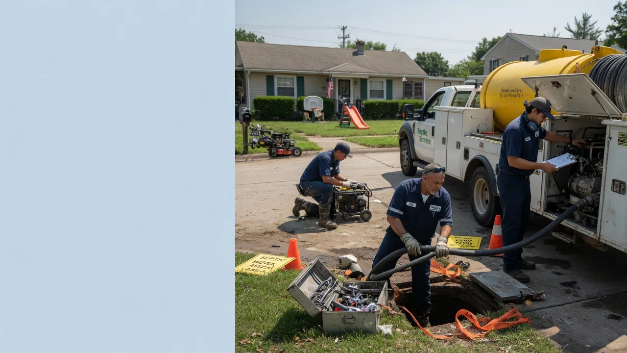 Septic Tank Pumping in Bedminster, NJ near me